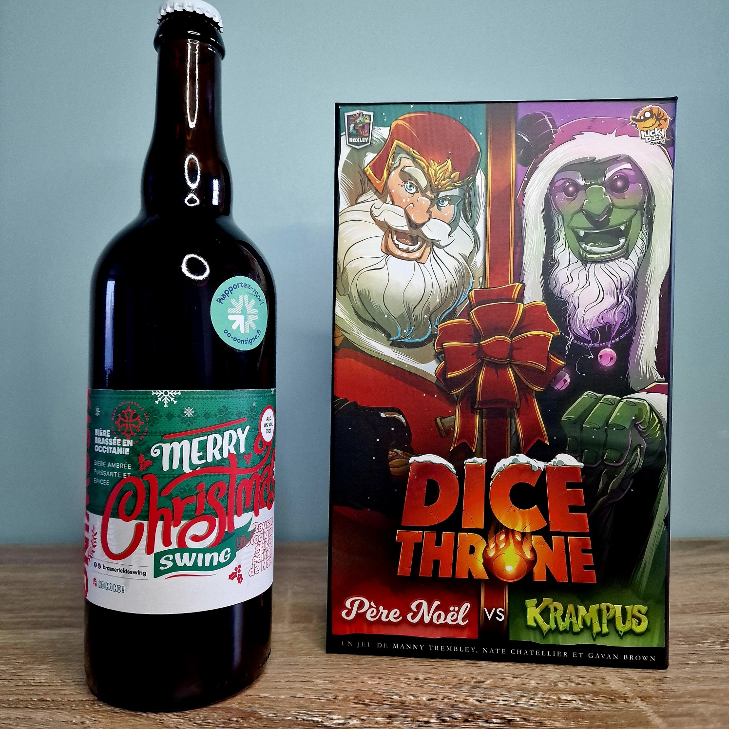 Lot De Dés Pour Jeux De Société - Thèmes Marvel Vs Père Noël/Krampus, Neuf