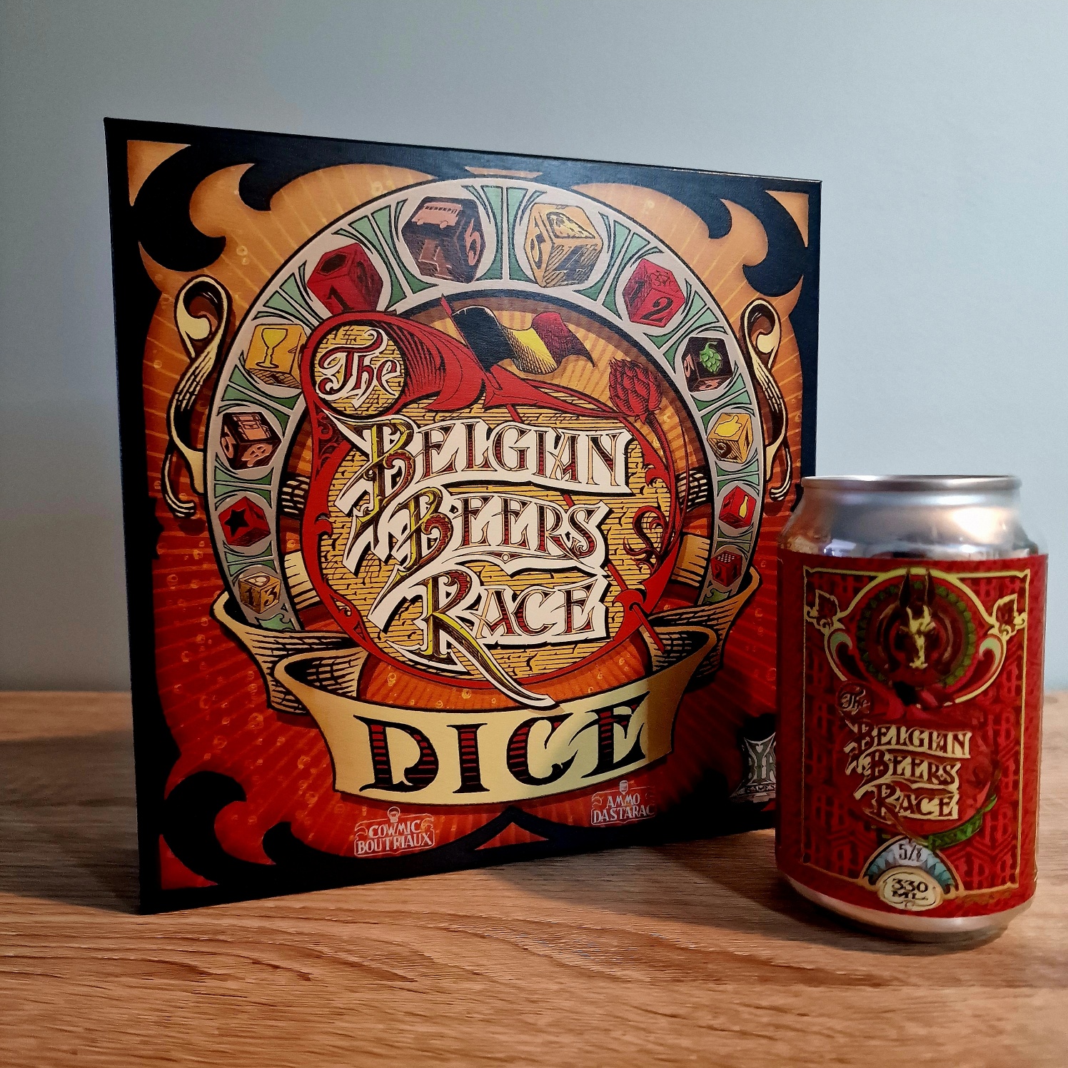 The Belgian Beers Race Dice - Des jeux & des bières