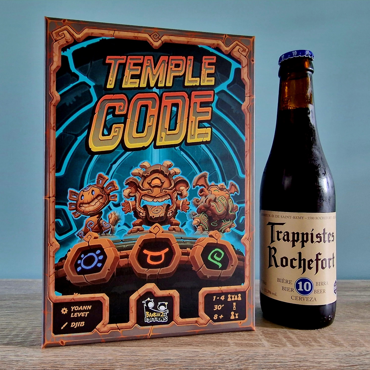 Temple Code - Des jeux & des bières
